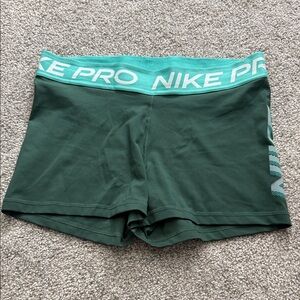 Green Nike Spandex